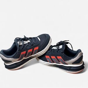 Adidas Black and Orange Athletic Shoes